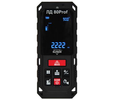  Лазерный дальномер ELITECH ЛД 80 Prof 188613, фото 1 