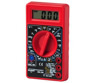  Мультиметр ELITECH ММ 100 182085, фото 1 