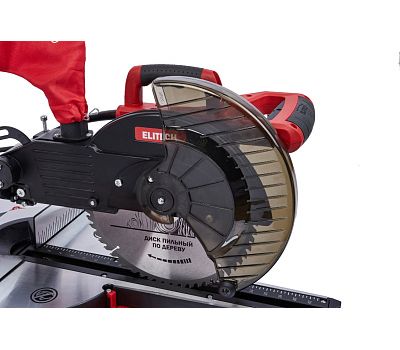  Пила торцовочная  ELITECH ПТ 1825КУ (Е2006.002.00) 201285, фото 11 