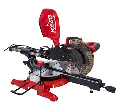  Пила торцовочная  ELITECH ПТ 1825КУ (Е2006.002.00) 201285, фото 3 