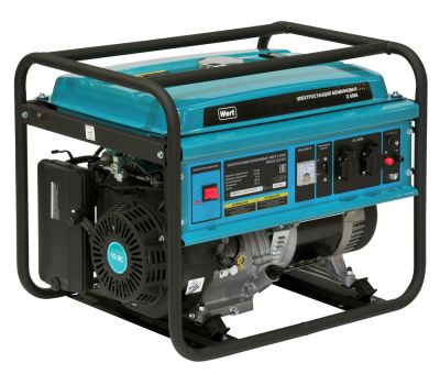  Бензиновая электростанция (Генератор) WERT G 6500 (W0101.012.00) 199751, фото 1 