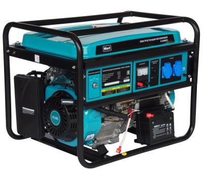  Бензиновая электростанция (Генератор) WERT G 6500ED 185453, фото 1 