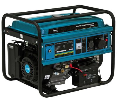  Бензиновая электростанция (Генератор) WERT G 8000E (W0101.017.00) 202170, фото 1 