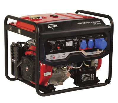  Бензиновый генератор (электростанция) ELITECH СГБ 9500Е 180649, фото 1 