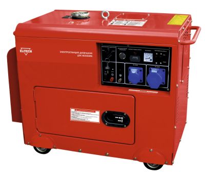  Дизельный генератор (электростанция) ELITECH ДЭС 8000ЕМК 179862, фото 1 