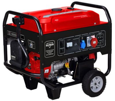  Генератор бензиновый ELITECH БЭС 12500ЕТМК 179866, фото 1 