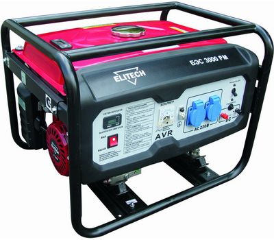  Генератор бензиновый ELITECH БЭС 3000 РM 163530, фото 1 