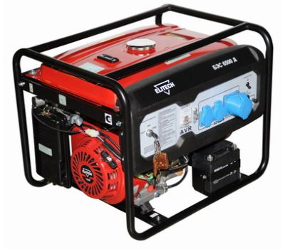  Генератор бензиновый ELITECH БЭС 6500 Д 155211, фото 1 