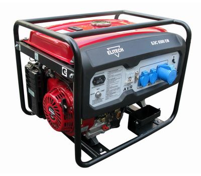  Генератор бензиновый ELITECH БЭС 6500 EM 163531, фото 1 