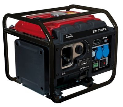  Генератор бензиновый инверторный ELITECH БИГ 3500 РМ 178216, фото 1 