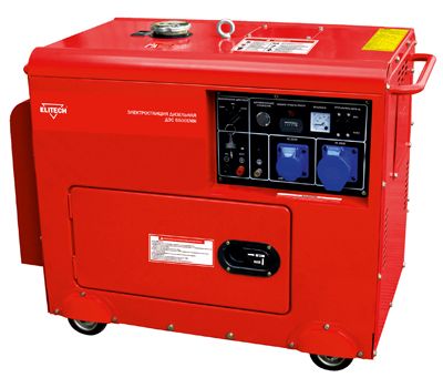  Генератор дизельный ELITECH ДЭС 5500 ЕMК 179860, фото 1 