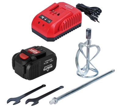  Миксер аккумуляторный ELITECH МСА 18БЛ2 (E2208.002.00) Промокомплект 211399, фото 2 