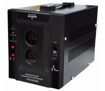  Стабилизатор напряжения ELITECH АСН 10000Е 178393, фото 1 