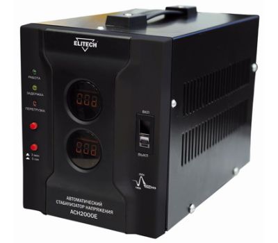 Стабилизатор напряжения ELITECH АСН 2000Е 178390, фото 1 