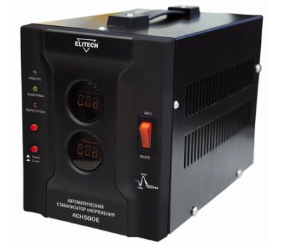  Стабилизатор напряжения ELITECH АСН 500Е 178387, фото 1 