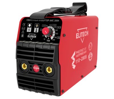  Сварочный инвертор ELITECH АИС 200Н 181993, фото 1 