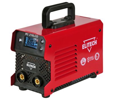  Сварочный инвертор ELITECH ИС 210LCD 202199, фото 1 