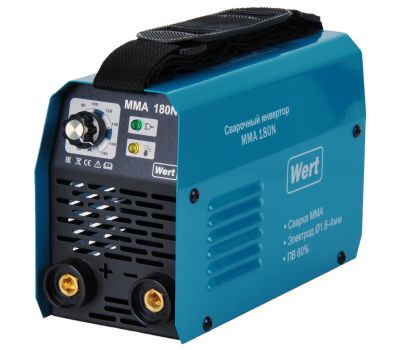  Сварочный инвертор MMA (IGBT) WERT MMA 180N 184750, фото 1 