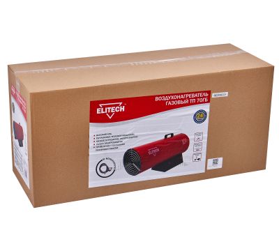  Газовая тепловая пушка ELITECH ТП 70ГБ 177657, фото 9 