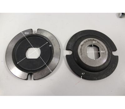  Фланец внутренний, D89.7. BH-813-59. ПМ 2535. СМ.1107.012100 Elitech 1107.011900 192098, фото 1 