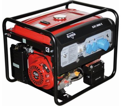  Генератор бензиновый ELITECH БЭС 8000 Е 155210, фото 1 