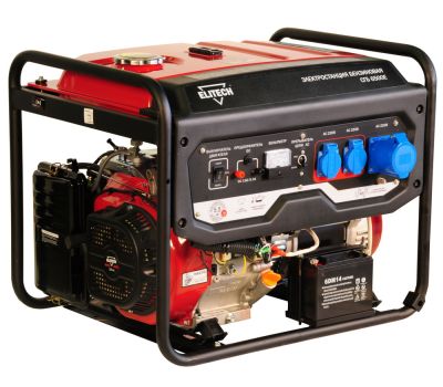  Бензиновый генератор (электростанция) ELITECH СГБ 6500Е 180646, фото 1 