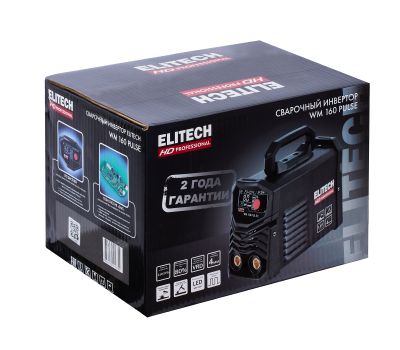  Сварочный инвертор ELITECH HD WM 160 PULSE 204464, фото 2 