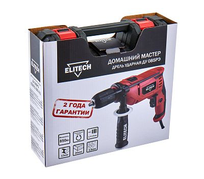  Дрель ударная ELITECH ДМ ДУ 085РЭ (E2201.025.01) 204025, фото 2 
