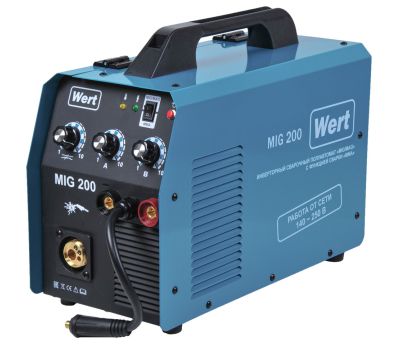  Сварочный инверторный полуавтомат MIG/MAG WERT MIG 200 (W1701.003.00) 195062, фото 1 