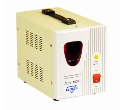  Стабилизатор напряжения Elitech АСН 1500Р 166252, фото 1 