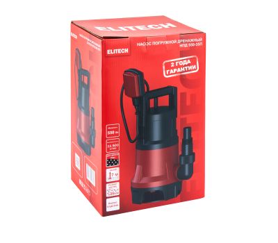  Насос погружной дренажный ELITECH НПД 550-35П 205632, фото 5 