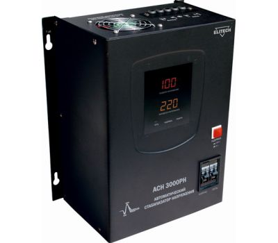  Стабилизатор напряжения Elitech АСН 3000РН 171766, фото 1 