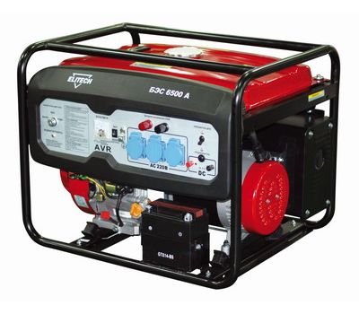  Генератор бензиновый ELITECH БЭС 6500 А 155202, фото 1 