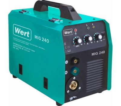  Сварочный инверторный полуавтомат MIG/MAG WERTMIG 240 185837, фото 1 