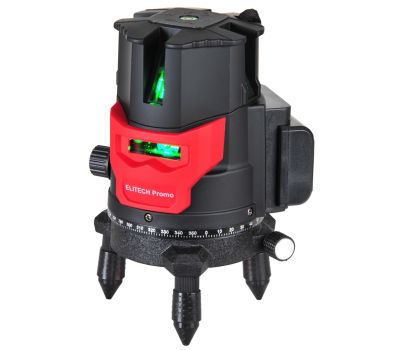  Лазерный нивелир ELITECH ЛН 5/4В-ЗЕЛ Промо 200664, фото 1 