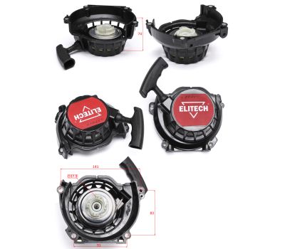  Стартер в сборе ELITECH 0810.010007 199201, фото 1 