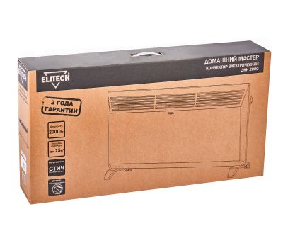  Электрический конвектор ELITECH ДМ ЭКН 2000 209196, фото 8 