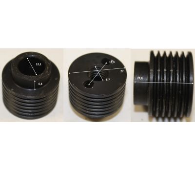  Шкив электродвигателя MB1931EU67 СТР 1531 Elitech 1106.044200 192297, фото 1 