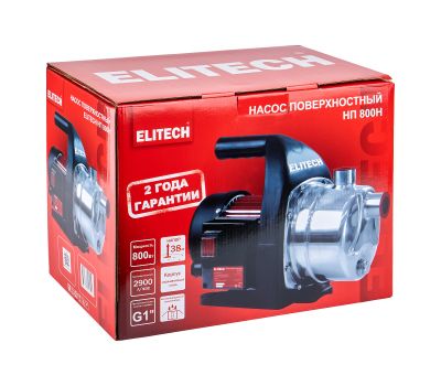  Насос садовый ELITECH НП 800Н 205649, фото 6 