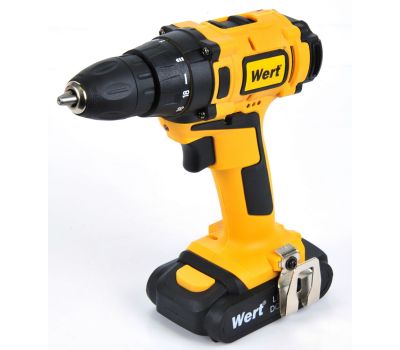  Аккумуляторная дрель-шуруповерт WERT CD 18-2TLi (1.5Ач) 185373, фото 1 