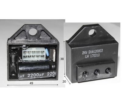  Блок индикаторов БИГ 2000 2х рядный 2KW D1A120003 Elitech 0103.023201 182241, фото 1 