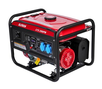  Бензиновый генератор (электростанция) ELITECH СГБ 2500РМ 204657, фото 1 