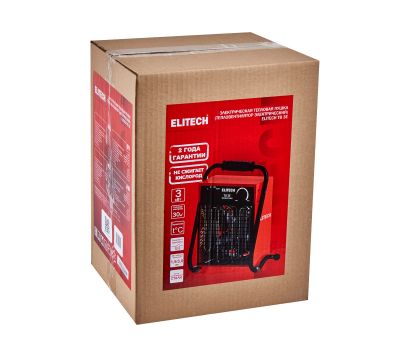  Электрическая тепловая пушка ELITECH ТВ 3Е 190724, фото 10 