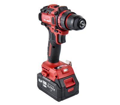  Аккумуляторная дрель-шуруповерт бесщеточная ELITECH ДА 20БЛ2 (E2201.045.02) 205674, фото 4 