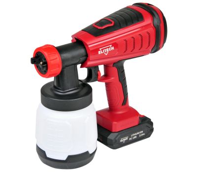  Краскопульт аккумуляторный ELITECH КА 18БЛП (E2208.003.02) 198049, фото 1 