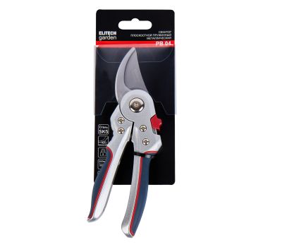 Секатор плоскостной пружинный металлический ELITECH Garden PB 04 206427, фото 2 
