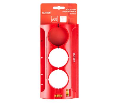  Шаблон для отверстий ELITECH 320901 207212, фото 7 