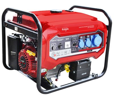  Генератор бензиновый ELITECH БЭС 6500ЕАМ 181321, фото 1 