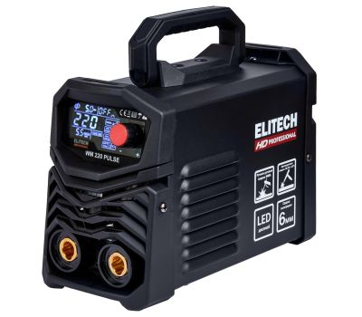  Сварочный инвертор ММА ELITECH HD WM 220 PULSE НАКС 208032, фото 1 