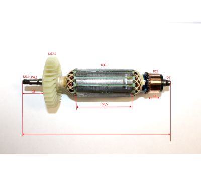  Ротор МШУ 091 Master (E2213.022.00) Elitech 1805.096600 202768, фото 1 